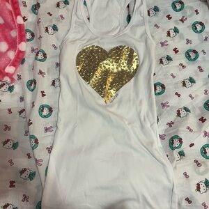 Guess White Tank Top